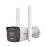 [Dual Light + 4G] Bala IP 4 Megapixel / Lente 2.8 mm / 30 mts IR + 30 mts Luz Blanca / Micrófono Integrado / ACUSENSE Lite / Exterior IP67 / H.265 / Micro SD