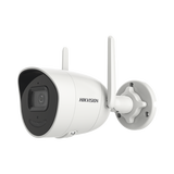 Bala IP 4 Megapixel / Lente 2.8 mm / 30 mts IR / Exterior IP66 / Wi-Fi / ACUSENSE Lite / WDR 80 dB / H.265+ / Micrófono y Audio Bidireccional (Micrófono y Bocina) / Micro SD / Se Conecta Directo a la App de Hik-Connect Bala IP 4 Megapixel / Lente 2.8 mm / 30 mts IR / Exterior IP66 / Wi-Fi / ACUSENSE Lite / WDR 80 dB / H.265+ / Micrófono y Audio Bidireccional (Micrófono y Bocina) / Micro SD / Se Conecta Directo a la App de Hik-Connect