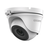 Turret TURBOHD 5 Megapíxel / 85° de Visión / Lente 2.8 mm / Exterior IP66 / IR EXIR 20 mts / TVI-AHD-CVI-CVBS / Metal
