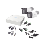 Kit HiLook Audio Bidireccional TurboHD 1080p / DVR 4 Canales / 2 Cámaras Bala (Exterior) con Bocina y Microfóno Integrado / 2 Fuentes de Poder / Accesorios Kit HiLook Audio Bidireccional TurboHD 1080p / DVR 4 Canales / 2 Cámaras Bala (Exterior) con Bocina y Microfóno Integrado / 2 Fuentes de Poder / Accesorios