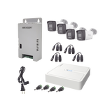 Kit HiLook Audio Bidireccional TurboHD 1080p / DVR 4 Canales / 4 Cámaras Bala (Exterior) con Bocina y Micrófono Integrado / 1 Fuente de Poder / Accesorios Kit HiLook Audio Bidireccional TurboHD 1080p / DVR 4 Canales / 4 Cámaras Bala (Exterior) con Bocina y Micrófono Integrado / 1 Fuente de Poder / Accesorios