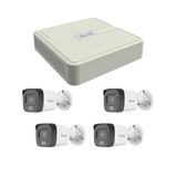 Kit IP 4 Megapixel / NVR de 4 Canales con 4 Puertos PoE / 4 Cámaras IP Dual Light con Micrófono Integrado / Bala para Exterior - Image 2