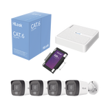 Kit IP 2 Megapixel / NVR de 8 Canales con 8 Puertos PoE / 4 Cámaras IP Bala para Exterior / Micrófono Integrado / Bobina de Cable de 305 mts / SSD 1 TB - Image 2