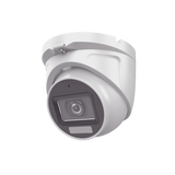 [SIN LOGO DE MARCA][Dual Light + ColorVu] Turret TURBOHD 2 megapixel / 30 mts IR + 20 mts luz blanca/ Lente 2.8 (100° de Visión) / Exterior IP66 / Audio por Coaxitron / TVI-AHD-CVI-CVBS / Metal / Smart-Hybrid light