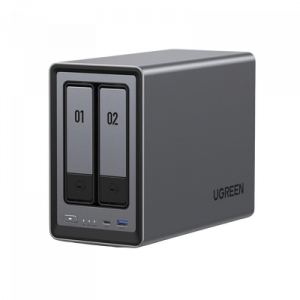 NASync DXP2800 | SO UGOS Pro | Intel N100 12th Gen Intel® 4 Core™ | 2 Bahías SATA hasta 48TB | 2-Bahias (M.2 NVMe) hasta 16TB | 8GB DDR5 (Exp. a 16GB) | Ethernet 2.5G | HDMI 4K | 2* USB2.0 | 1*USB 3.2Gen | 1* USB 3.2Gen2 | 1*USB-C 3.2Ge