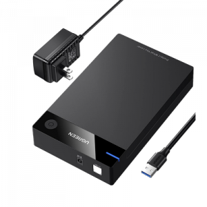 Carcasa de Disco Duro para 3.5″ y 2.5″ (Enclosure) | Con Cable USB 3.0 | Para HDD 3.5″ / SSD 2.5″ | SATA I/II/III | UASP | Hasta 16 TB | Compatible con Windows, Linux, Mac OS | No Requiere Controlador | Cable 1m | Incluye Adaptador d