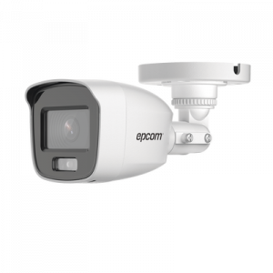 [ColorVu] Bala TURBOHD 2 Megapíxel (1080p) / Microfono Integrado / Imagen a color 24/7 / Lente 2.8 mm / METAL / Luz Blanca 20 mts / Exterior IP66 / TVI-AHD-CVI-CVBS / dWDR