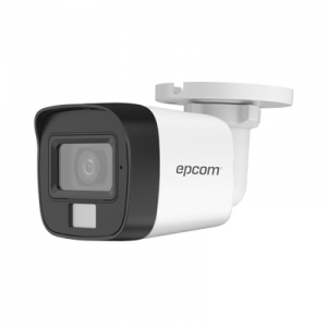 [Dual Light + ColorVu] Bala TurboHD 2 Megapíxel (1080p) / Gran Angular 101° / Lente 2.8 mm / 30 mts IR EXIR / 20 mts Luz Blanca / Exterior IP67 / 4 Tecnologías / Micrófono Integrado