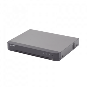 DVR 8 Canales TurboHD + 4 Canales IP / 5 Megapixel Lite / Acusense / Audio por Coaxitron / 1 Bahía de Disco Duro / Audio por Coaxitron / Evita Falsas Alarmas / Salida de Video en Full HD