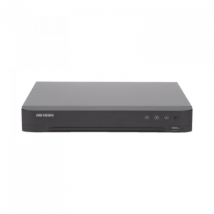 DVR 8 Canales TurboHD + 4 Canales IP / 5 Megapixel – 3K Lite / Acusense (Evita Falsas Alarmas) / Audio por Coaxitron / 1 Bahía de Disco Duro / H.265+ / Salida de Video en Full HD