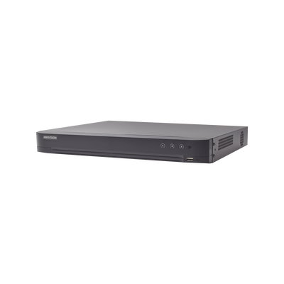 IDS-7208HUHI-M1XT-1 DVR 8 Canales TURBOHD + 8 Canales IP / 8 Megapixel (4K) / Audio de dos vías por Coaxitron / ACUSENSE / Reconocimiento Facial / 1 Bahía de Disco Duro / Salida de Video en 4K / H.265+ — DVR Analógicos-TurboHD TVI / AHD / CVI en Morelia | SolutionSiteMX