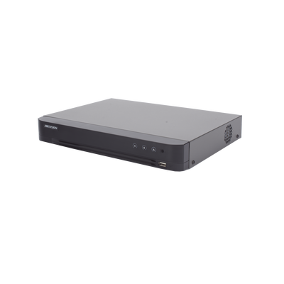 IDS-7208HUHI-M1XT-2 DVR 8 Canales TURBOHD + 8 Canales IP / 8 Megapixel (4K) / Audio de dos vías por Coaxitron / ACUSENSE / Reconocimiento Facial / 1 Bahía de Disco Duro / Salida de Video en 4K / H.265+ - Image 2