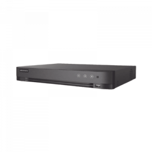 DVR 16 Canales TURBOHD + 8 Canales IP / 5 Megapixel Lite – 3K Lite / Salida Independiente HDMI – VGA / Audio de Dos Vías por Coaxitron / Reconocimiento Facial / ACUSENSE (Evista falsas alarmas) / 1 Bahía de Disco Duro / Salida de Video en Fu