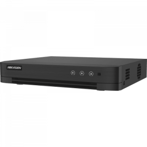 DVR 16 Canales TURBOHD + 8 Canales IP / 5 Megapixel Lite – 3K Lite / Audio de Dos Vías por Coaxitron / ACUSENSE (Evita falsas alarmas) / 1 Bahía de Disco Duro / Salida de Video en Full HD