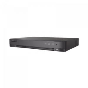 DVR 16 Canales TURBOHD + 8 Canales IP / 5 Megapixel Lite – 3K Lite / Audio de Dos Vías por Coaxitron / Reconocimiento Facial / ACUSENSE (Evita falsas alarmas) / 1 Bahía de Disco Duro / Salida de Video en Full HD