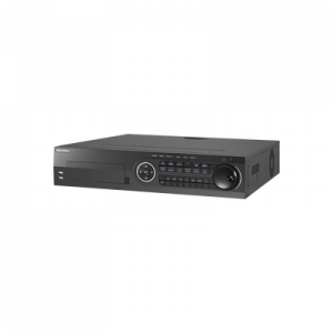 DVR 16 Canales TurboHD + 8 Canales IP / 3K / 5 Megapixel / 8 Bahías de Disco Duro / 16 Entradas de Audio Fisicas (Microfono por Separado) / Audio por coaxitron / Acusense / 16 Entradas de Alarma / POS / H.265+