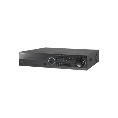 IDS-8116HQHI-M8SS-1 DVR 16 Canales TurboHD + 8 Canales IP / 3K / 5 Megapixel / 8 Bahías de Disco Duro / 16 Entradas de Audio Fisicas (Microfono por Separado) / Audio por coaxitron / Acusense / 16 Entradas de Alarma / POS / H.265+ — DVR Analógicos-TurboHD TVI / AHD / CVI en Morelia | SolutionSiteMX