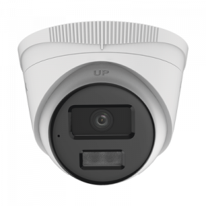 [Dual Light] Turret IP 4 Megapixel / Lente 2.8 mm / 20 mts IR + 20 mts Luz Blanca / Micrófono Integrado / ACUSENSE Lite / Exterior IP67 / PoE / dWDR / H.265+ / ONVIF