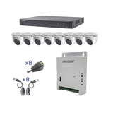 KIT TurboHD 1080p / DVR 8 Canales / 8 Cámaras Eyeball (exterior 2.8 mm) / Transceptores / Conectores / Fuente de Poder Profesional hasta 15 Vcc para Larga Distancia KIT TurboHD 1080p / DVR 8 Canales / 8 Cámaras Eyeball (exterior 2.8 mm) / Transceptores / Conectores / Fuente de Poder Profesional hasta 15 Vcc para Larga Distancia