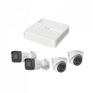 Kit IP 2 Megapixel / NVR de 8 Canales con 8 Puertos PoE / 2 Cámaras IP Bala para Exterior / 2 Cámaras IP Domo para Exterior Kit IP 2 Megapixel / NVR de 8 Canales con 8 Puertos PoE / 2 Cámaras IP Bala para Exterior / 2 Cámaras IP Domo para Exterior