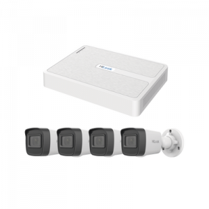 Kit IP 2 Megapixel / NVR de 8 Canales con 8 Puertos PoE / 4 Cámaras IP Bala para Exterior Kit IP 2 Megapixel / NVR de 8 Canales con 8 Puertos PoE / 4 Cámaras IP Bala para Exterior