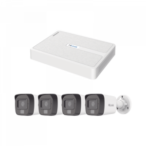 Kit IP 2 Megapixel / NVR de 8 Canales con 8 Puertos PoE / 4 Cámaras IP Bala Dual light para Exterior / Micrófono Integrado Kit IP 2 Megapixel / NVR de 8 Canales con 8 Puertos PoE / 4 Cámaras IP Bala Dual light para Exterior / Micrófono Integrado