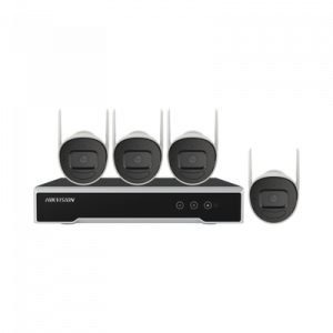 Kit IP Inalámbrico 1080p / NVR 4 Canales / 4 Cámaras Bala para Exterior / 1 HDD de 1 TB / Modo Repetidor Kit IP Inalámbrico 1080p / NVR 4 Canales / 4 Cámaras Bala para Exterior / 1 HDD de 1 TB / Modo Repetidor
