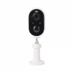 Cámara IP de Batería (Gran Angular) 3 Megapixel | WiFi | Audio Bidireccional | Batería Recargable 5200 mAh | IP65 |Exterior con Protección| Estadísticas de Energía | Detección de Humanos | Incluye Panel So