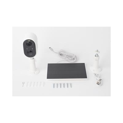 SCAM3BAT-4 Cámara IP de Batería (Gran Angular) 3 Megapixel | WiFi | Audio Bidireccional | Batería Recargable 5200 mAh | IP65 |Exterior con Protección| Estadísticas de Energía | Detección de Humanos | Incluye Panel So - Image 4