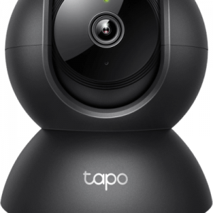 Cámara de Seguridad Interior Wi-Fi 360°, 1080p Full HD, Visión Nocturna 12 m, Detección IA Personas y Llanto de Bebé, Audio Bidireccional, Compatible Alexa y Google Home, Almacenamiento microSD 512 GB