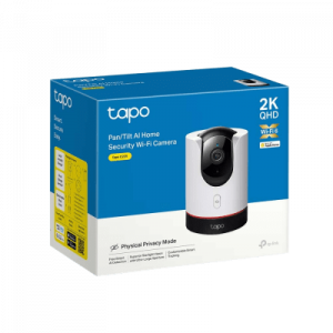 cámara de seguridad wi fi pan/tilt ai / 2k qhd (2688 × 1520 px) / visión starlight f1.6 / detección ia personas mascotas vehículos / audio bidireccional / wi fi 6 / privacidad física / almacenamiento microsd 512gb