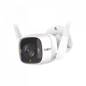 Cámara IP 4 Megapixel (2K) / Lente 3.18 mm / Wi-Fi / 30 mts IR / Exterior IP66 / Audio Bidireccional / Micro SD hasta 256 GB / Compatible con Google y Alexa