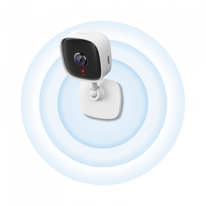 cámara ip wi fi para hogar, 2 megapixel, audio doble vía, visión nocturna, notificación push, acepta memoria micro sd de para grabación.