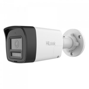 [Audio Bidireccional + Dual Light + ColorVu] Bala TURBOHD 3K (5 Megapixel) / Lente 2.8mm / 30 mts IR EXIR + 20 mts Luz Blanca / Micrófono y Bocina Integrado / Exterior IP67 / Metal / dWDR