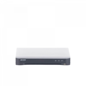 dvr 4 canales turbohd + 4 canales ip / 8 megapixel (4k) / audio por coaxitron / 1 bahía de disco duro / salida de video en full hd / h.265+