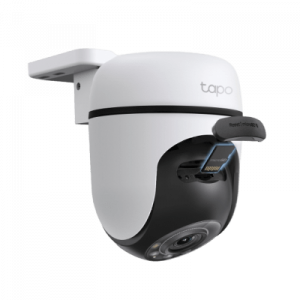cámara de seguridad ptz exterior wi fi / 2k 3 megapixel (2304×1296) / 360° panorámica horizontal + 130° vertical / seguimiento inteligente de movimiento / visión nocturna a color / ip65 / compatible alexa y google home