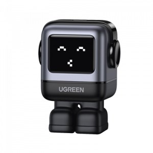 cargador mini ganrobot 30w serie uno | 1 usb c de carga rápida | tecnología gan ii | multiprotocolo pd/qc/scp/fca | carga inteligente | pantalla led | zapato magnético extraíble | thermal guard | color negro.