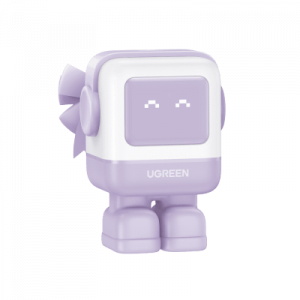 cargador robotgan de 65w serie uno | 3 puertos de carga rápida | 2 usb c | 1 usb a | pd 3.0 | qc 4.0 | carga inteligente | tecnología gan ii | zapato magnético extraíble | carcasa ignífuga | pantalla led