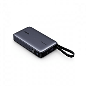 Power Bank 20000mAh / 67W USB-C con Cable Integrado / 1C1A / PD3.0 PPS QC4.0 / Batería 72Wh Li-ion 21700 / Carga Rápida 65W / PC+ABS V-0