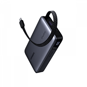 power bank 20000mah / 67w usb c con cable integrado / 1c1a / pd3.0 pps qc4.0 / batería 72wh li ion 21700 / carga rápida 65w / pc+abs v 0