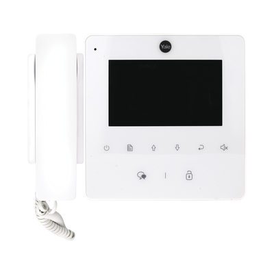 kit de videoportero ydv4702: frente de calle y monitor/ hasta 16 monitores/ función guardia Kit de VideoPortero YDV4702: Frente de Calle y Monitor/ Hasta 16 Monitores/ Función Guardia — Videoporteros e Interfonos en Morelia | SolutionSiteMX