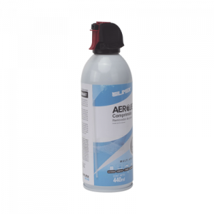 removedor de polvo y residuos (aire comprimido) para limpieza de equipos electrónicos, 440 ml