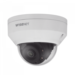 cámara ip tipo domo antivandálico 4 megapíxel / lente 3mm / ir 20m / wdr 120db / ip66 / ik10 / h.265 & wisestream / poe 802.3af