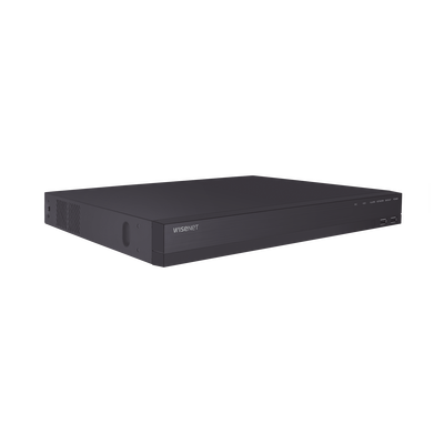 nvr 16 canales grabacion hasta 8mp / h.265 / p2p wisenet / 16 puertos poe plug and play / 80 mbps para grabacion. nvr 16 canales grabacion hasta 8mp / h.265 / p2p wisenet / 16 puertos poe plug and play / 80 mbps para grabacion.