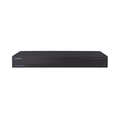 nvr 16 canales grabacion hasta 8mp / h.265 / p2p wisenet / 16 puertos poe plug and play / 80 mbps para grabacion. nvr 16 canales grabacion hasta 8mp / h.265 / p2p wisenet / 16 puertos poe plug and play / 80 mbps para grabacion.