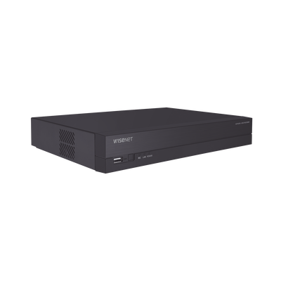 nvr 8 canales soporta hasta 8mp / h.265 / p2p wisenet / 8 puertos poe plug and play. nvr 8 canales soporta hasta 8mp / h.265 / p2p wisenet / 8 puertos poe plug and play.