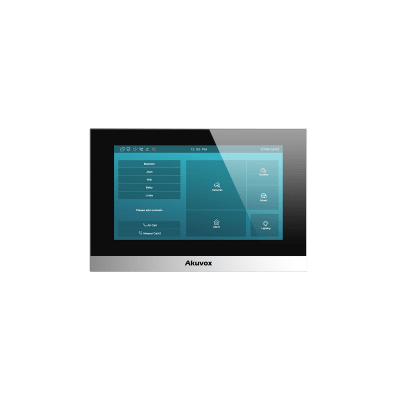 monitor color plata linux / pantalla touch de 7 pulgadas / sip / poe / wifi / compatible con frentes de calle akuvox Monitor Color Plata Linux / Pantalla Touch de 7 Pulgadas / SIP / POE / WIFI / Compatible con Frentes de Calle Akuvox — Videoporteros e Interfonos en Morelia | SolutionSiteMX