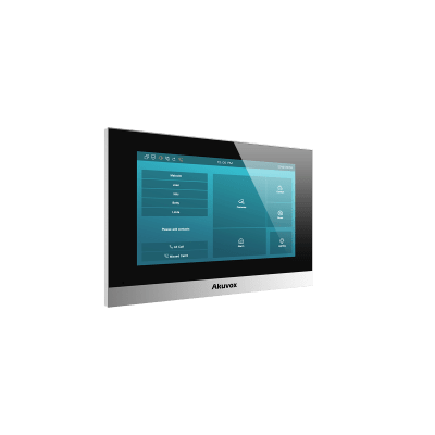 monitor color plata linux / pantalla touch de 7 pulgadas / sip / poe / wifi / compatible con frentes de calle akuvox monitor color plata linux / pantalla touch de 7 pulgadas / sip / poe / wifi / compatible con frentes de calle akuvox