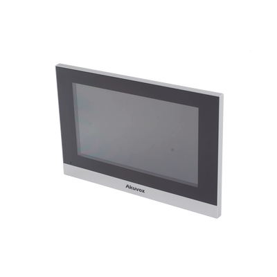 monitor color plata linux / pantalla touch de 7 pulgadas / sip / poe / wifi / compatible con frentes de calle akuvox monitor color plata linux / pantalla touch de 7 pulgadas / sip / poe / wifi / compatible con frentes de calle akuvox