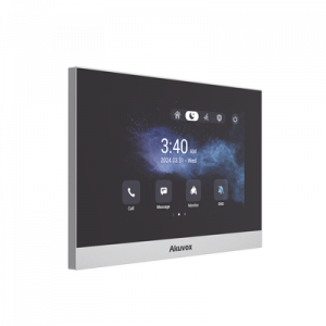 monitor android / soporta app android / pantalla touch screen lcd 7" / wifi / punto wifi / bluetooth / poe / sip / 8 entradas de alarma / 1 salida de relé / comunicación con app de familiares / administración 100 % en la nube